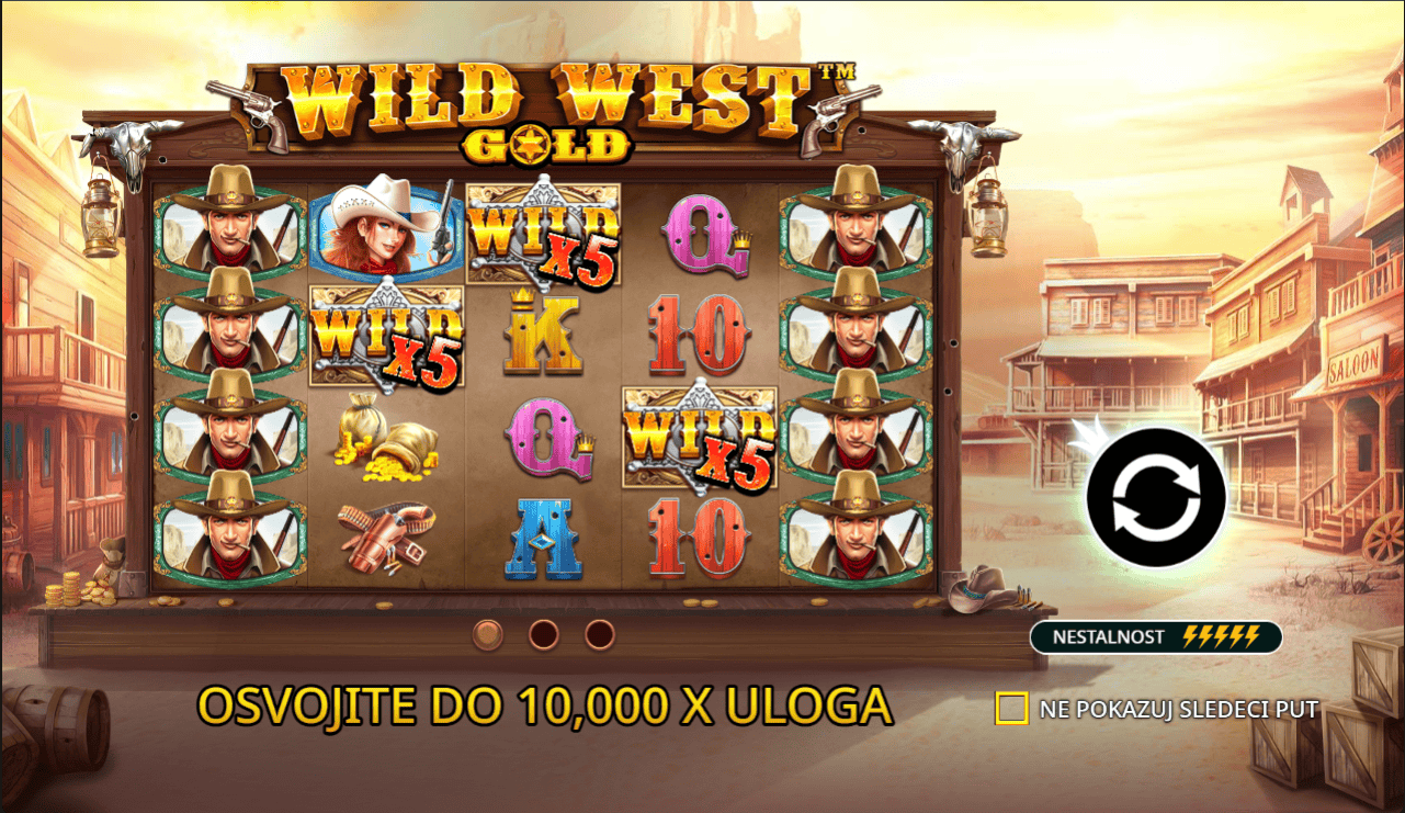 Sensasi Emas di Negeri Koboi Dalam Wild West Gold OLE777