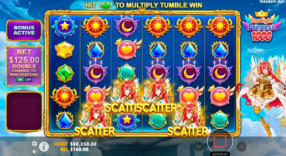 Kunci Strategi Cepat Bonus X500 Starlight Princess 1000