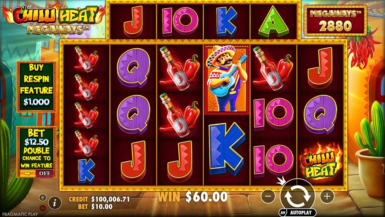 Sensasi Pedas Membara Bikin Nagih Dalam Chilli Heat Megaways