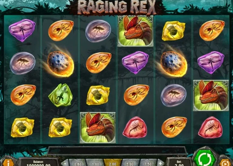 Petualangan Prasejarah Penuh Aksi Raging Rex Megaways